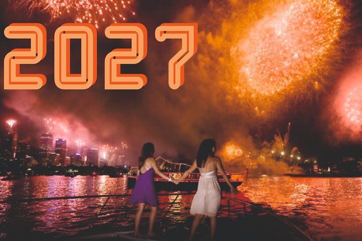 Silvester-Katamaranfahrt 2026/27 in Lissabon